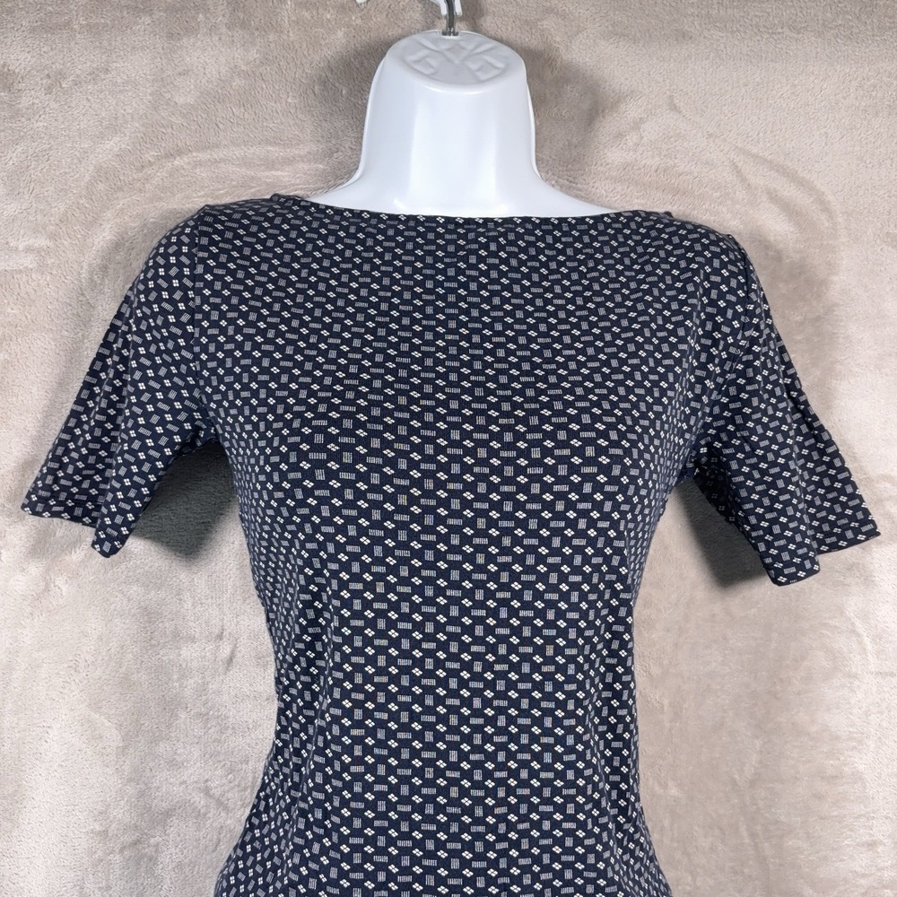 Lauren Ralph Lauren Top Womens Size Small Multicolor‎ Y2K Fitted Baby Tee - Picture 3 of 8